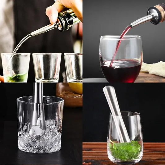 Cocktail shaker bar tool set — product photo 5