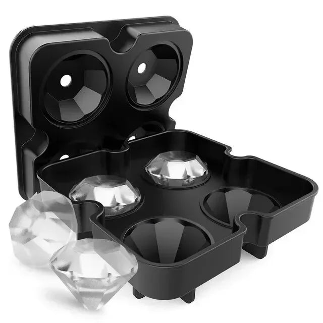 Whiskey and cocktail ice molds — product photo 7