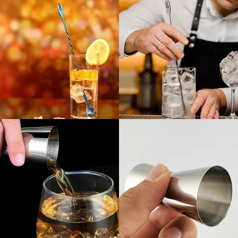 Cocktail shaker bar tool set — product photo 6